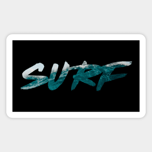 Surf On Sea Waves Magnet